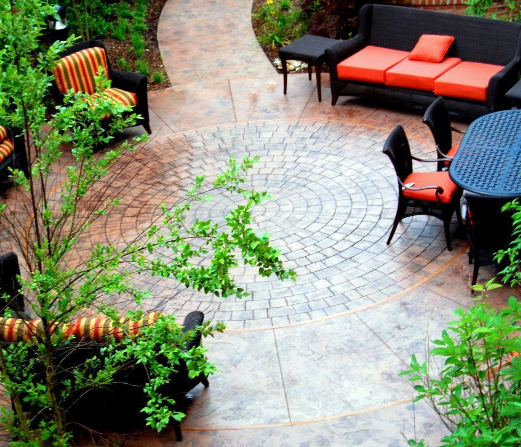 Elegant Patio — Horseshoe, NC — Carolina Concrete Designs Inc
