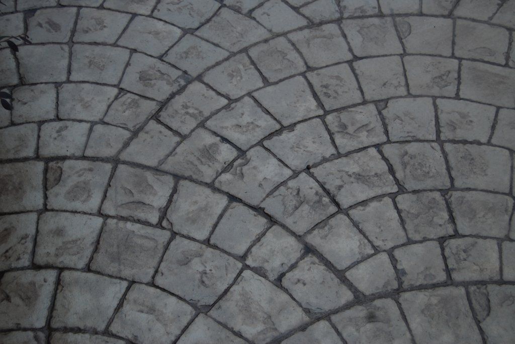 Fish Scale Stamped Pattern — Horseshoe, NC — Carolina Concrete Designs Inc