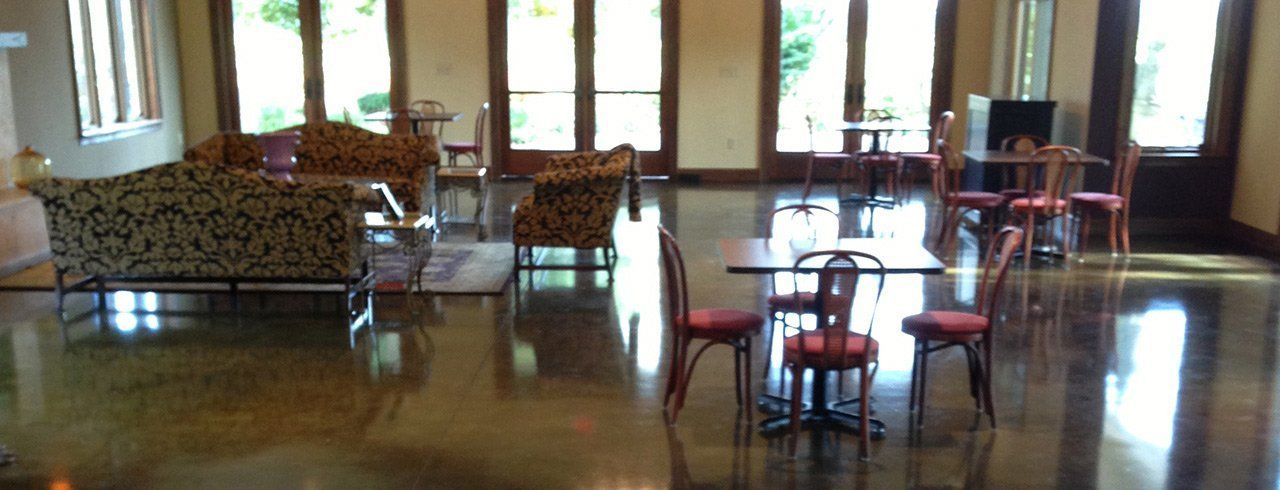 Room With Chairs — Horseshoe, NC — Carolina Concrete Designs Inc