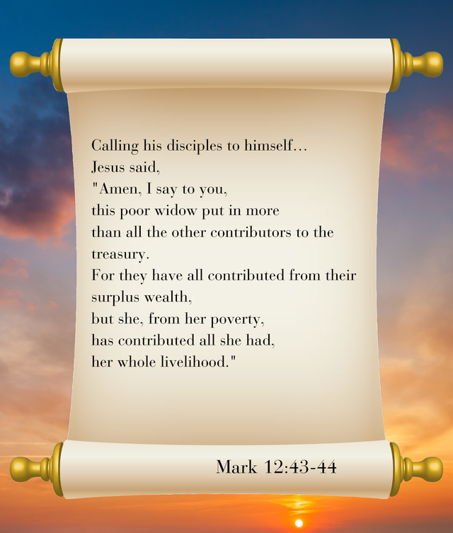 November 10th, 2024 - 32nd Sunday in Ordinary Time