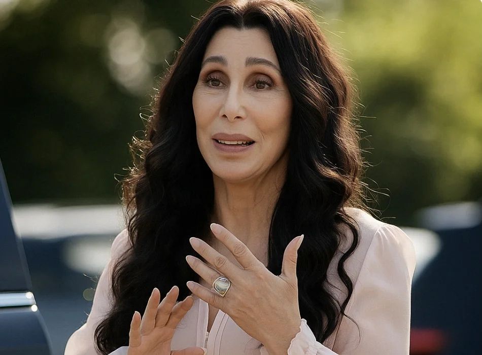 A black and white photo of a porch with rocking chairs and an american flag.