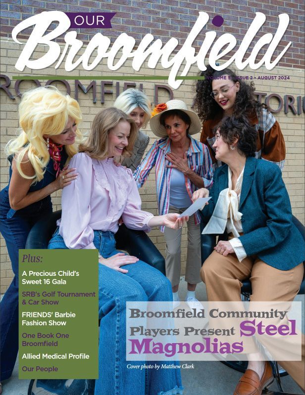 A group of women are on the cover of a magazine.