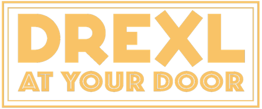 Drexel at your door, graphic
