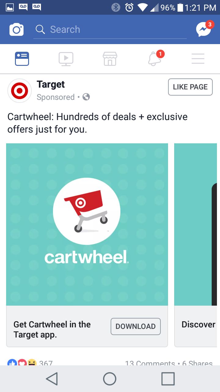 example of a facebook ad