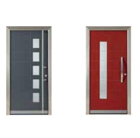 porta con vetro centrale