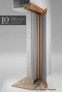 struttura di una zanzariera