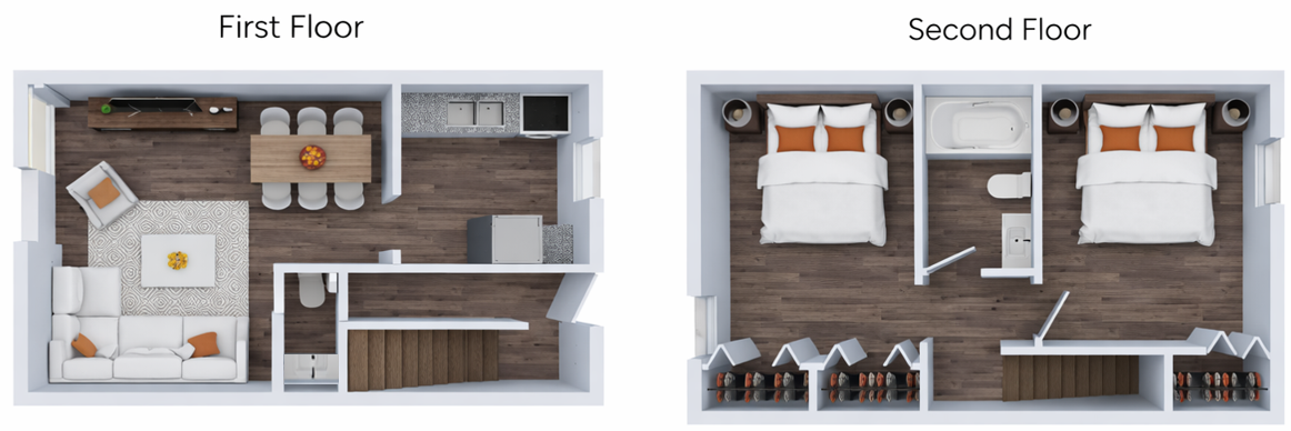 2BD X 1.5BA Townhome