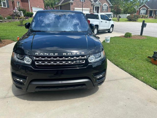 Black Range Rover Car