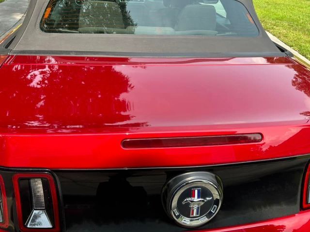 Front of a Red Sports Car