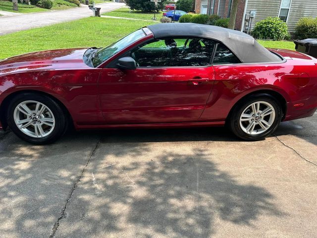 Left Side of a Red Sports Car