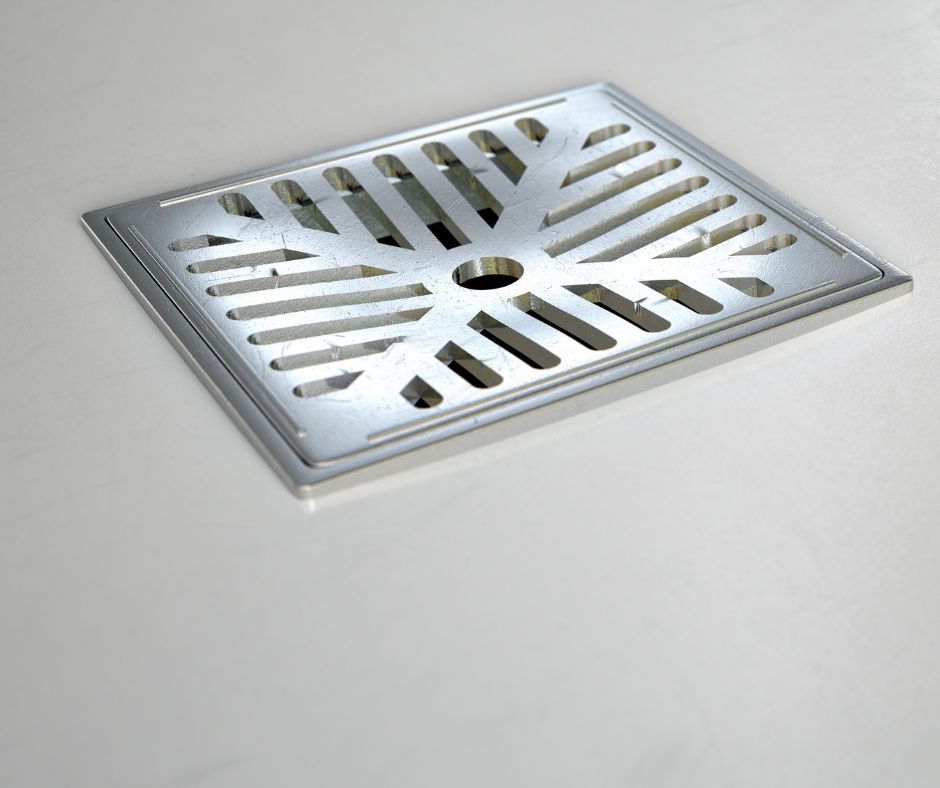 Bathroom square drain