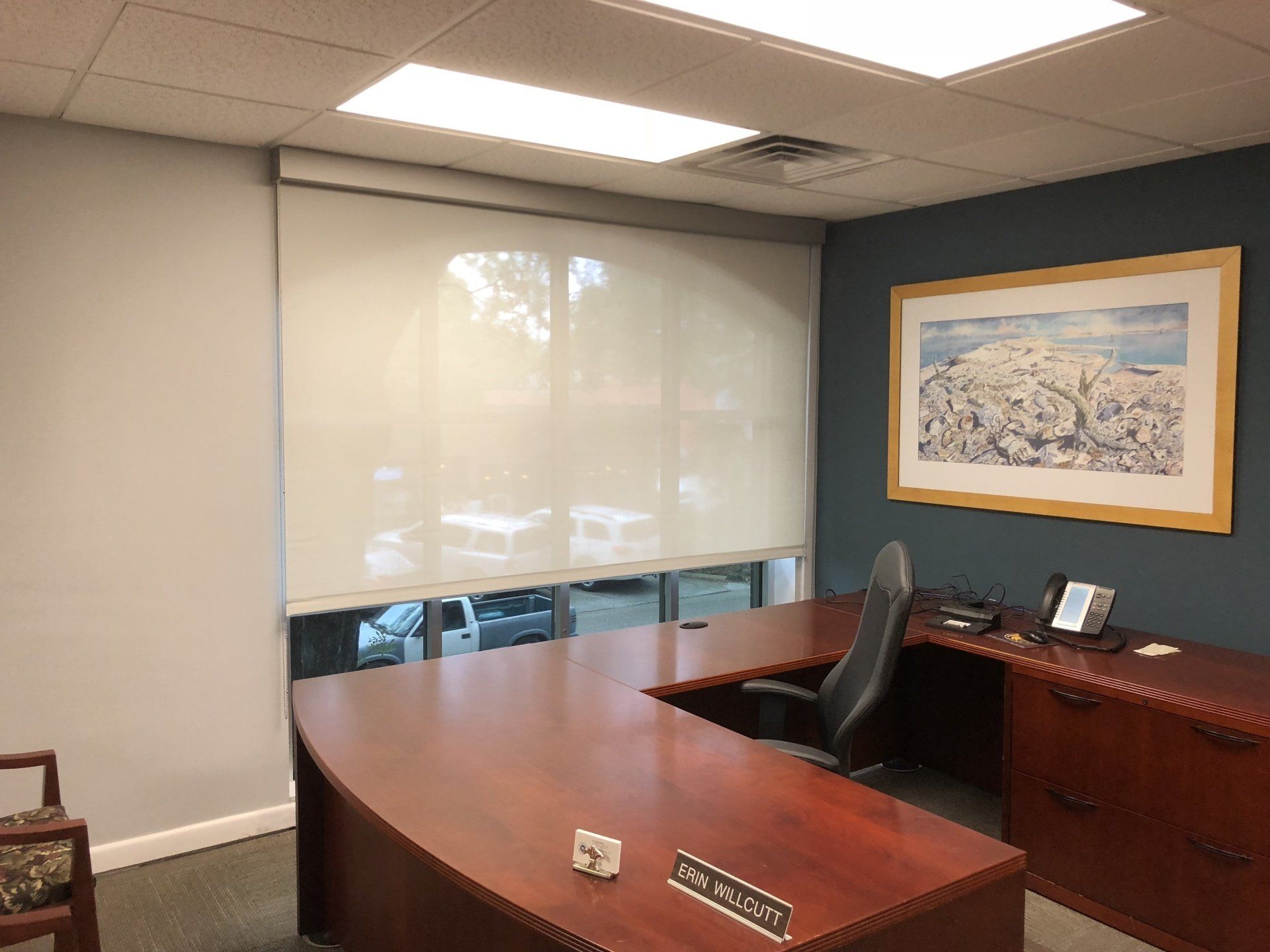 Best Solar Shade — Office With Windows And Solar Shades in Baton Rouge, LA