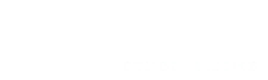 A gold oval with a white hand in it on a white background.