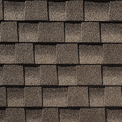 A close up of a roof with shingles on it.
