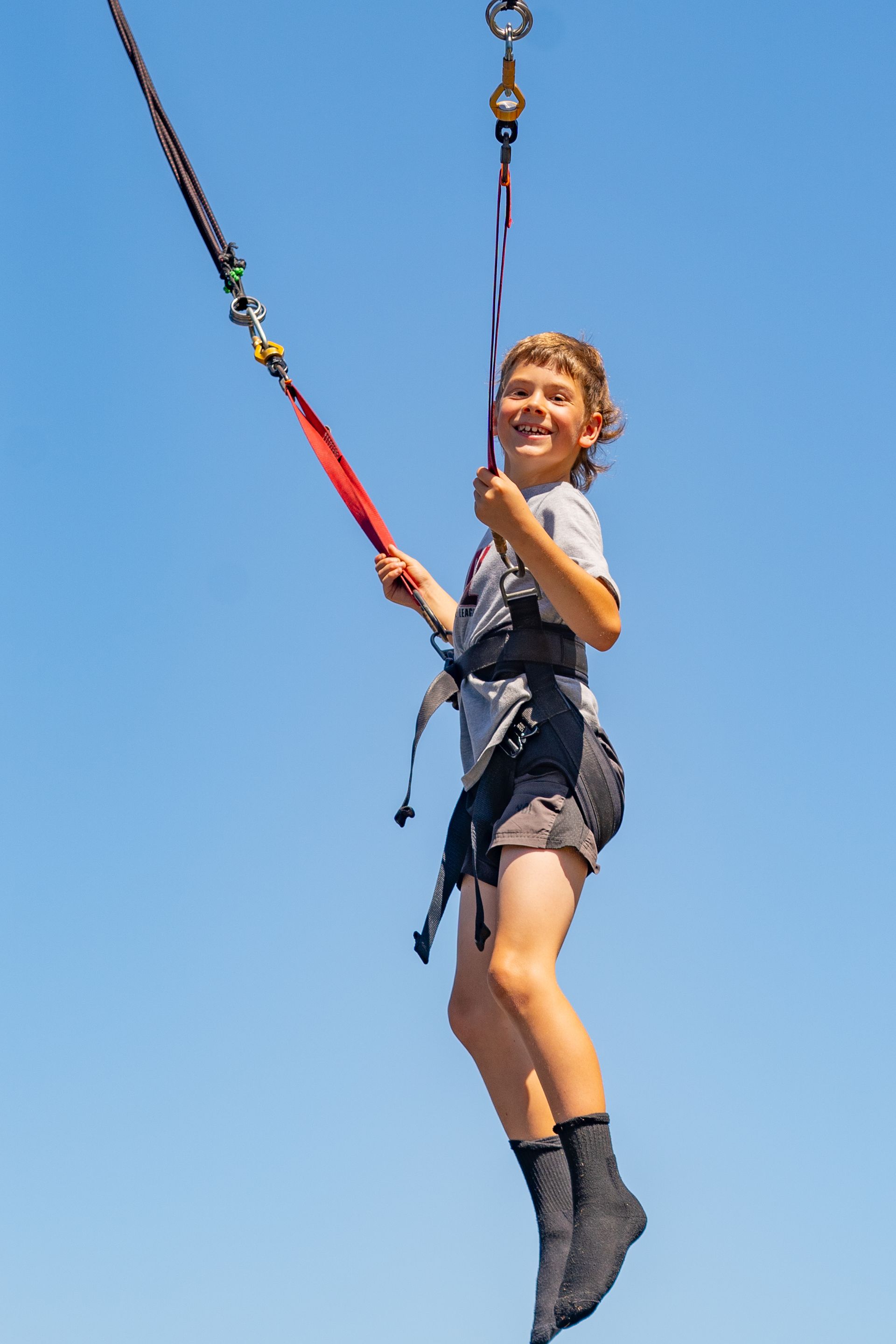 Boy on Aero Jump
