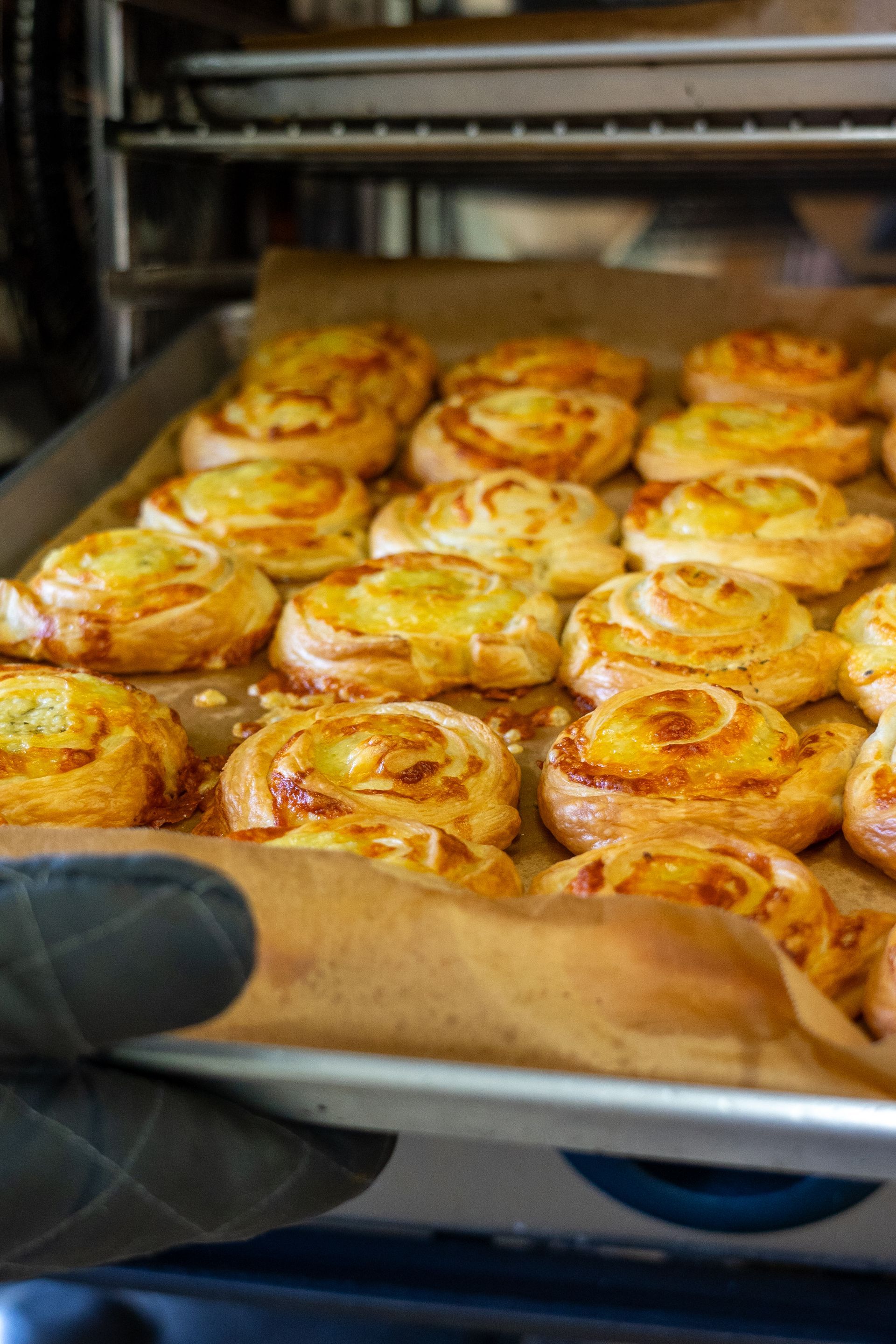 scrolls being served