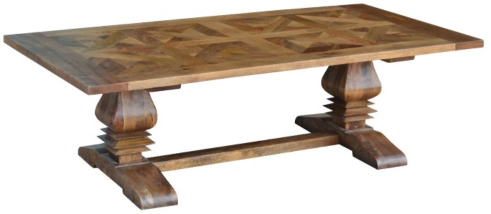 milano parquetry coffee table