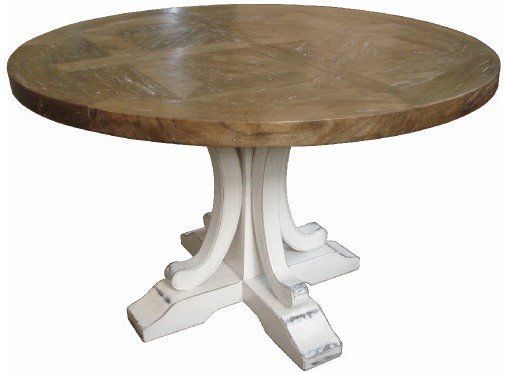 ronde round table white base
