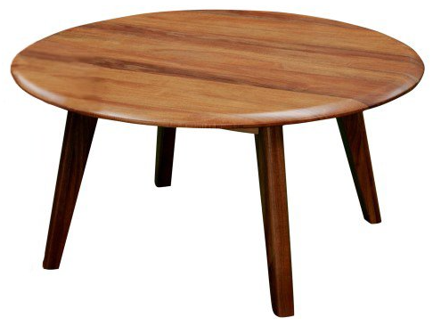 soho round coffee table blackwood