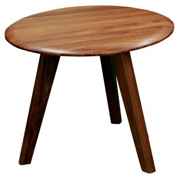 soho round lamp table blackwood