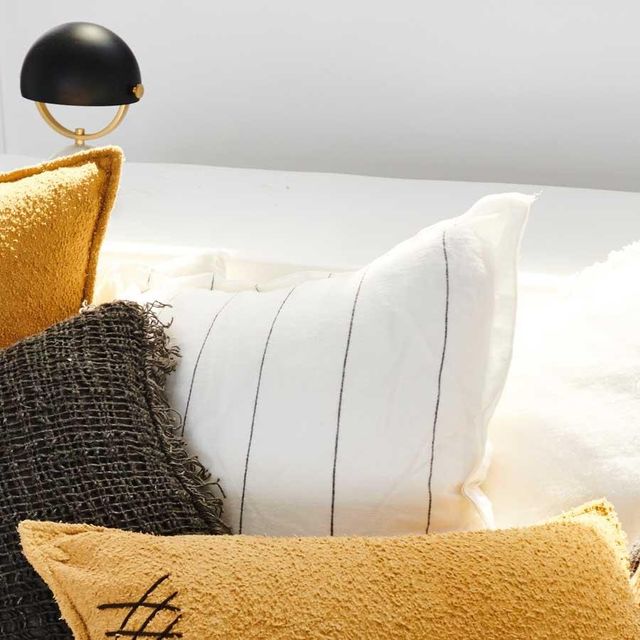 carter pillow yellow