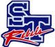 It is a logo for a baseball team called the rebels.