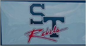 A sign that says st rebels on it