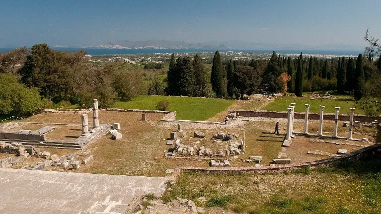 View of the Asklepion