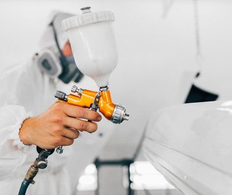 Painting a Car Parts — Hyattsville, MD — New Design Autobody