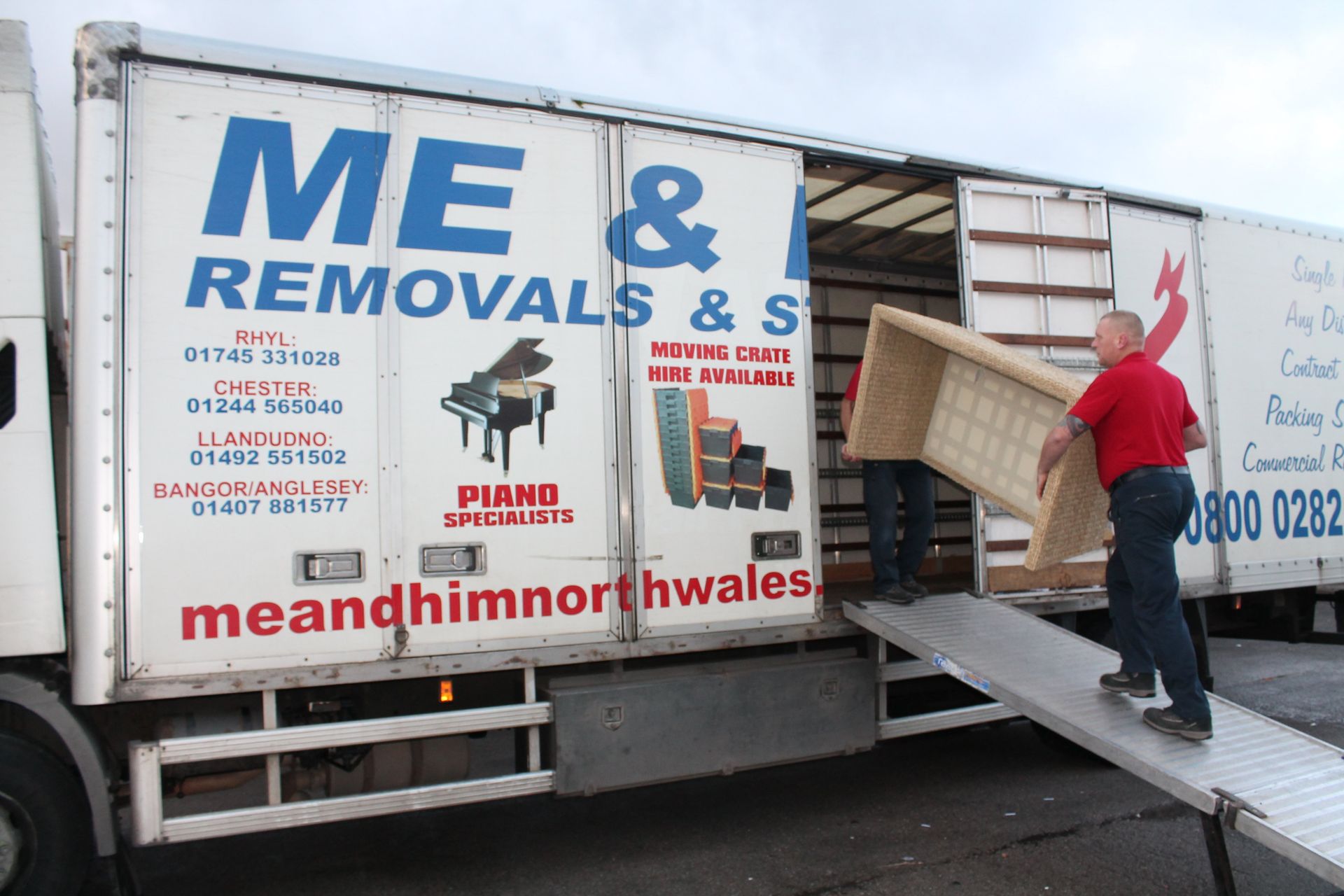Removal services in the United Kingdom