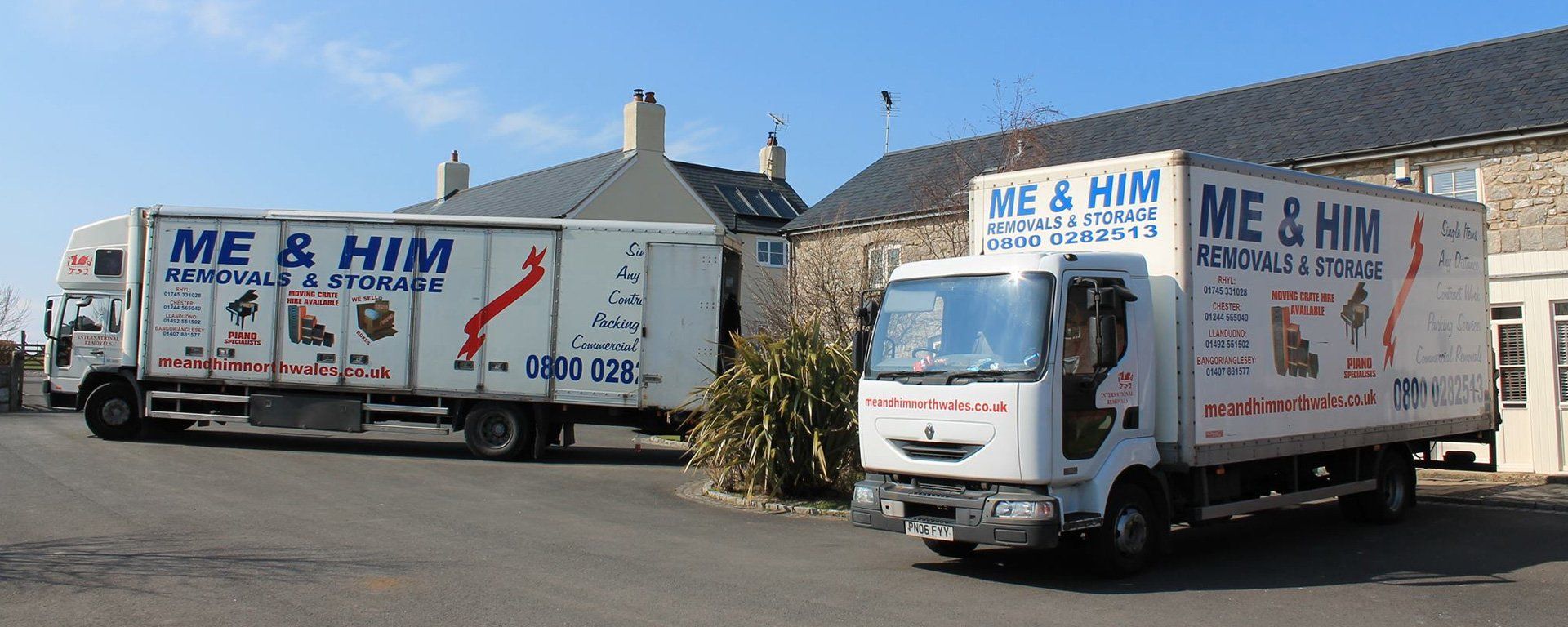 Me & Him Removals and Storage Vehicle