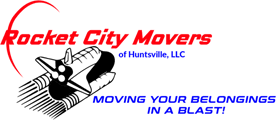 Logo for Rocket City Movers