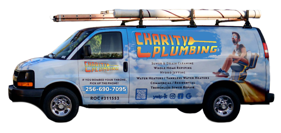 Plumbing van with