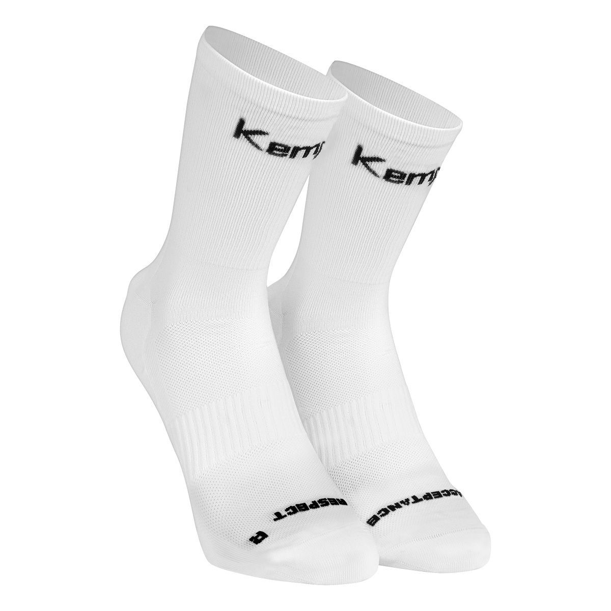 Par af hvítum sokkum með regnbogatextanum „ONLY“ og „TOLERANCE“.