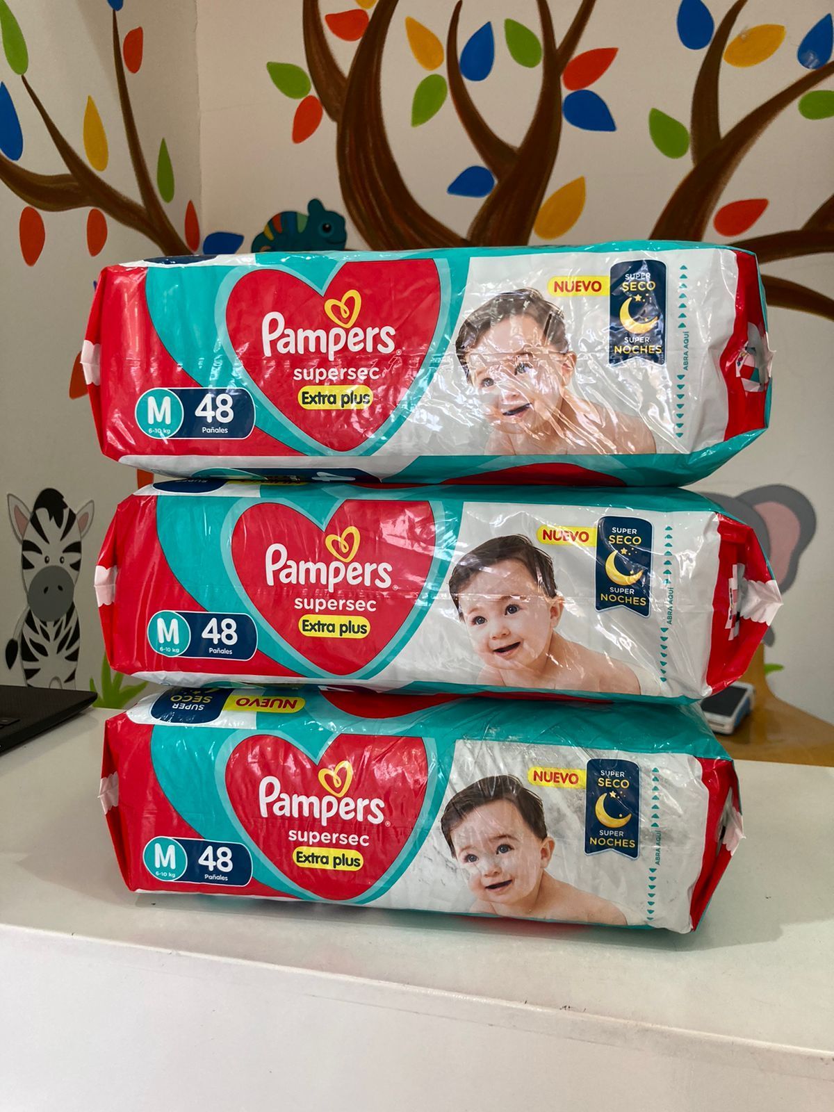 Pampers supersec extra plus