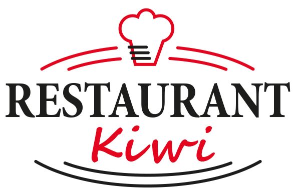 Le logo du restaurant kiwi comporte un chapeau de chef.