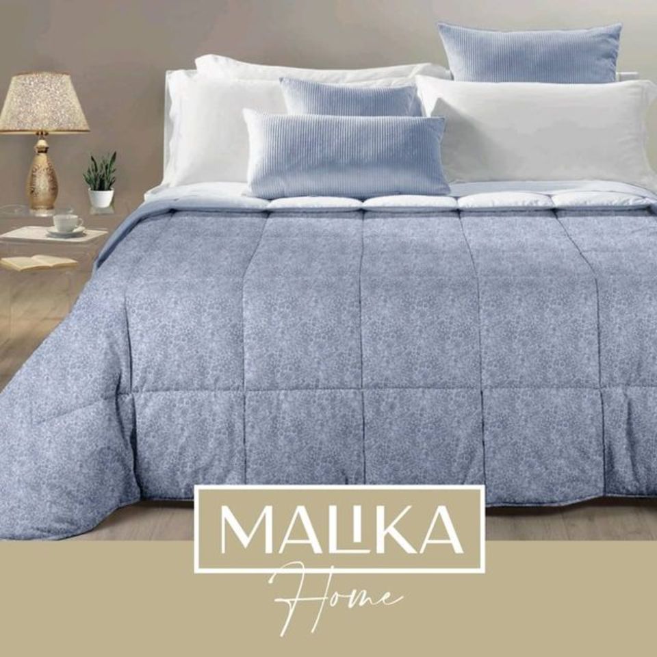 trapunta matrimoniale celeste