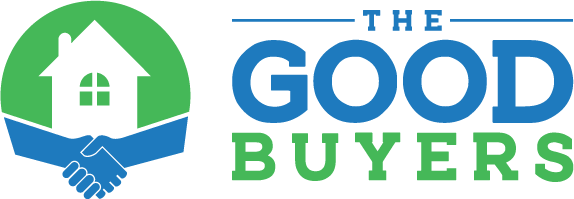 The logo for the good buyers shows a house and a handshake.