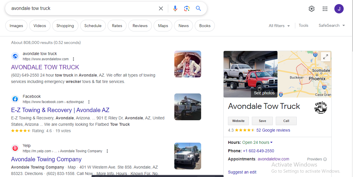 An image of Towing Services in Avondale, AZ
