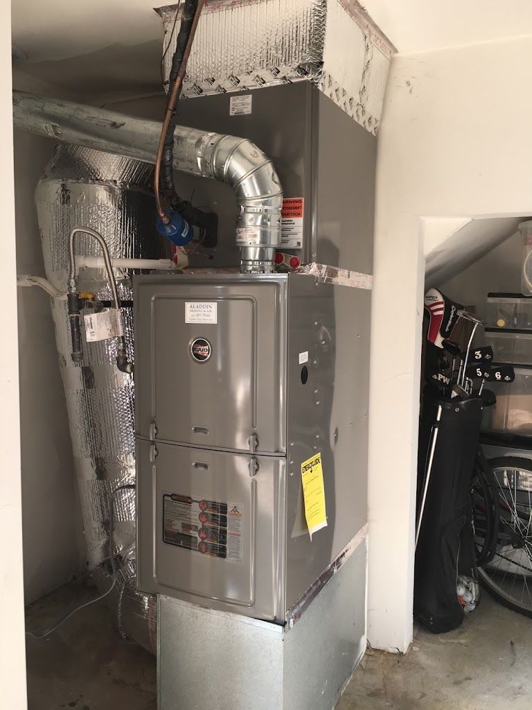 Installed Water Heater — Stockton, CA — Guerrero's Heating & Air Conditioning