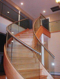 Stairs Glass Wall —  Glass Company, Mirror Company in Flanders, NJ