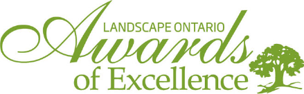 The logo for the landscape ontario awards of excellence