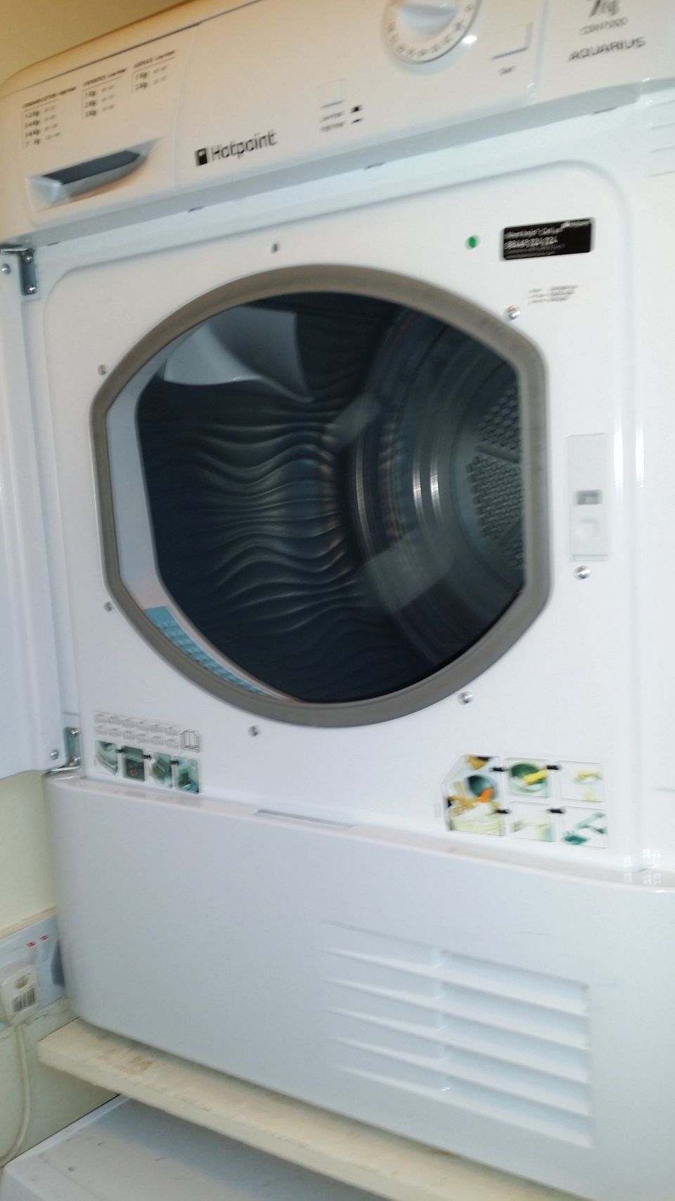 Hotpoint Condenser Dryer 8kg Manual