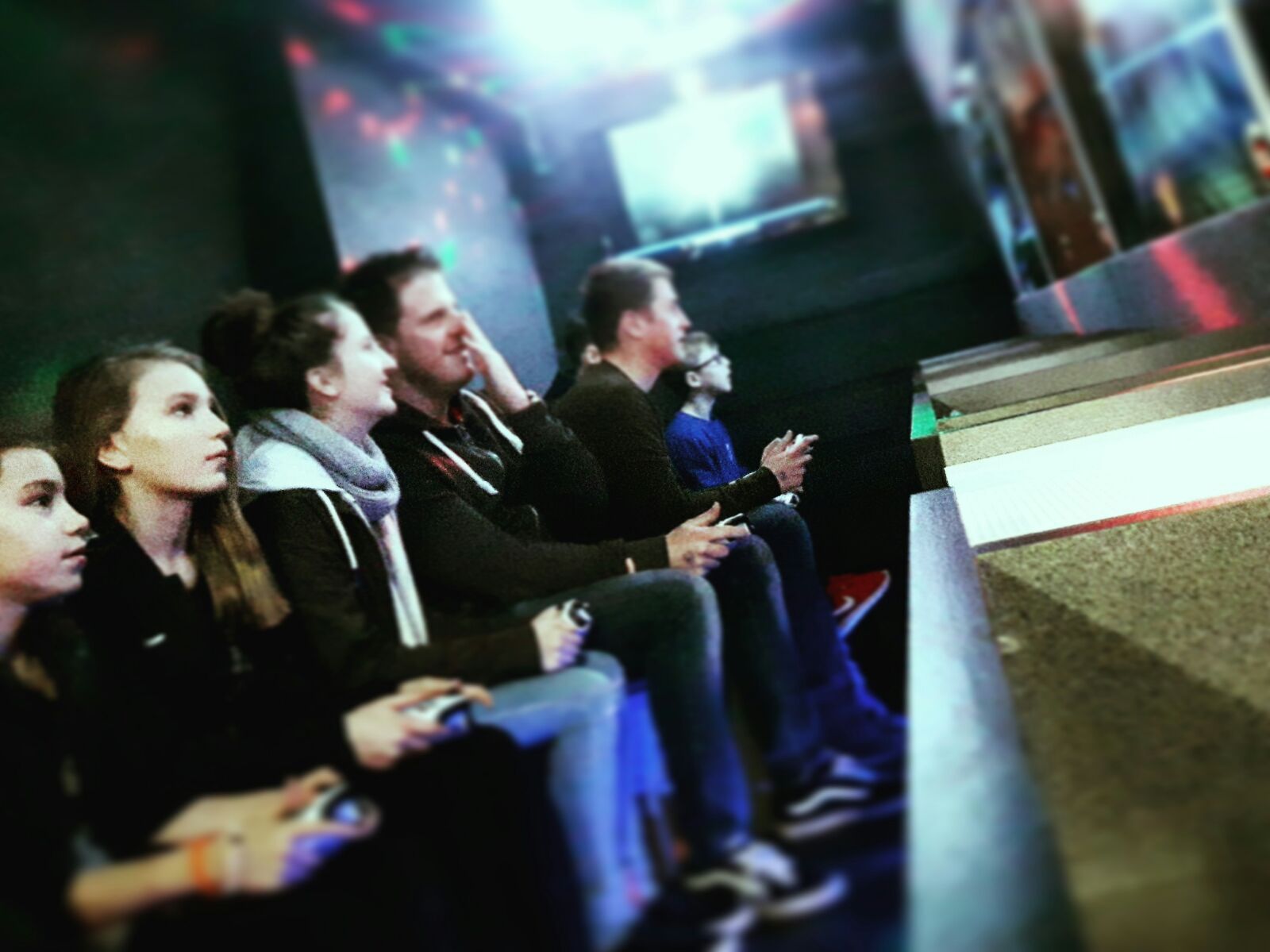 Fun in TechTruck gaming van