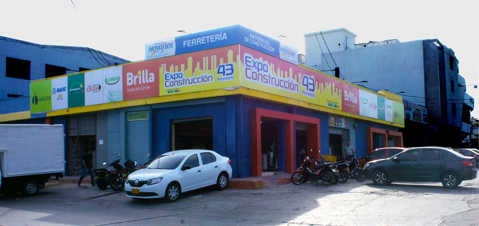 Expoconstrucción 43 fachada de la empresa