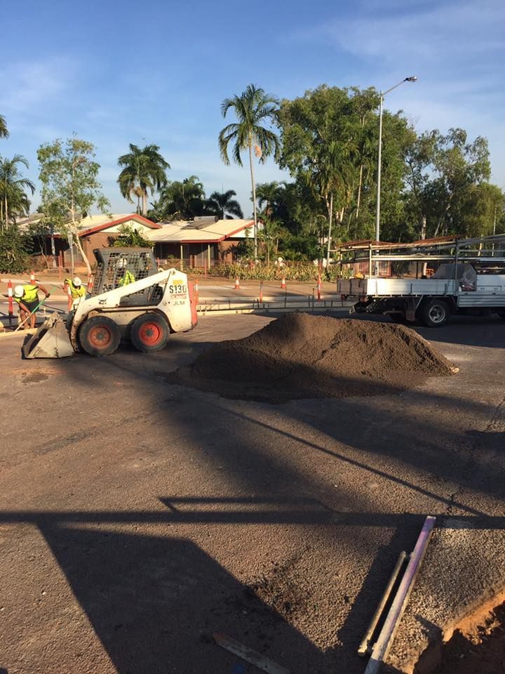 Skilled Workers And A Excavator  — JLM Contracting Services Pty Ltd in Virginia, NT