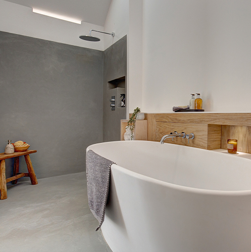 Microcement badkamer – waterdicht