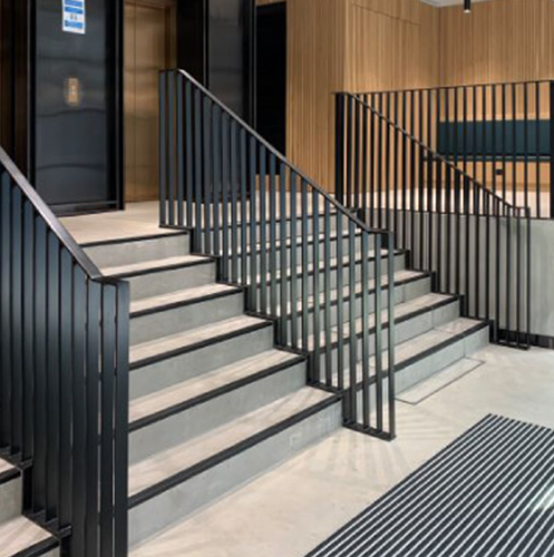 Traptreden met microcement