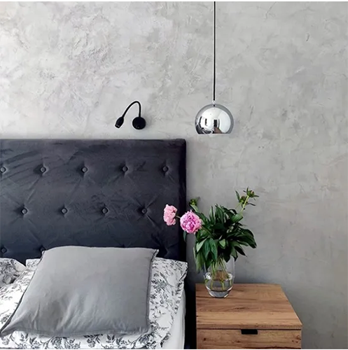Microcement wand – loft