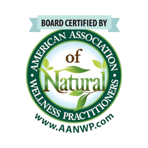 A logo for the american association of natural wellness practitioners